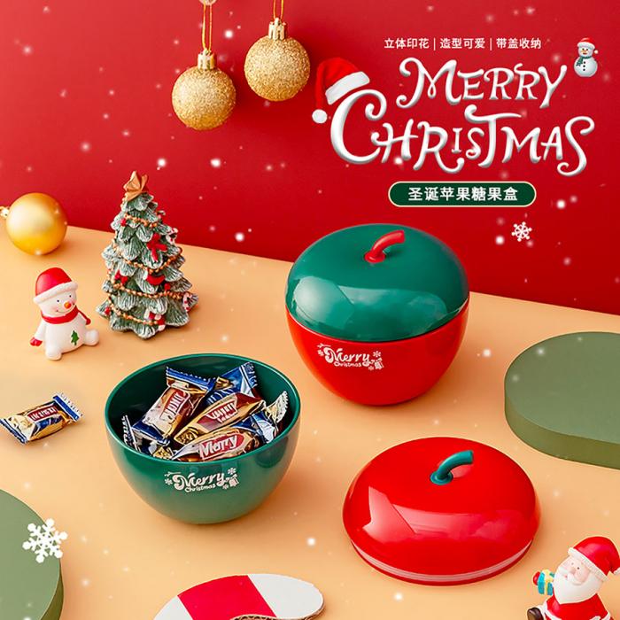 圣誕蘋(píng)果糖果盒