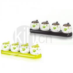 唯美陶瓷調味罐（四罐）