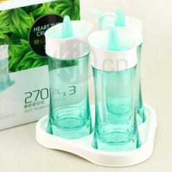 隨心轉調味瓶（大號三入