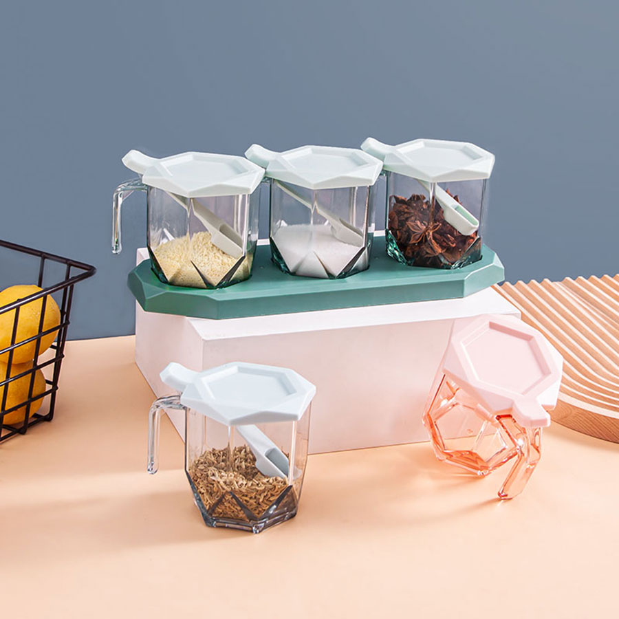 菱形調味盒2/3/4個(gè)裝（2