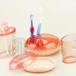 玫瑰園橢圓形衛浴4件