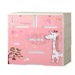 歡樂(lè )鹿四層柜（雙鎖）