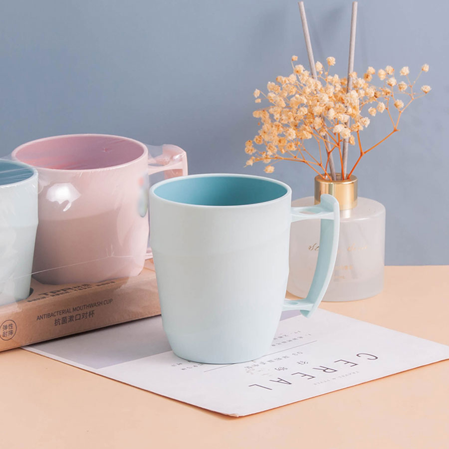 竹節抗菌漱口杯/對杯(