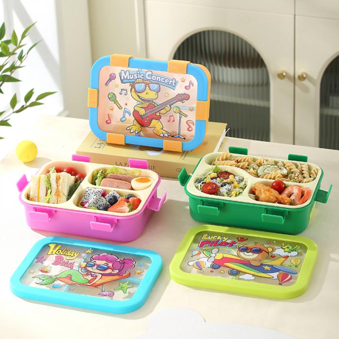 星樂(lè )便當盒PP/卡通款 下單可選(三格700ml)/