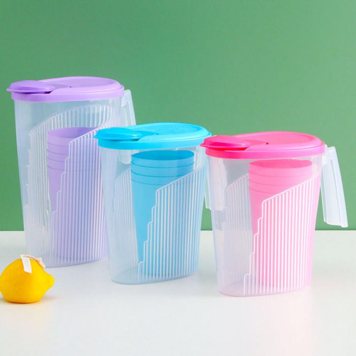 果汁壺+5個(gè)杯(大號)/4個(gè)杯(小號)